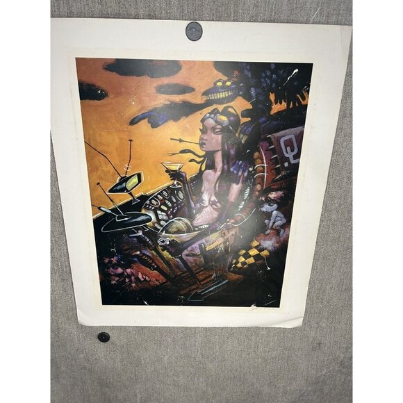 Glenn Barr - 2006 - Soul Taker Art Print Lithograph Limited Edition Silkscreen